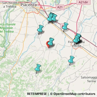 Mappa Via Pallastrelli, 29013 Carpaneto Piacentino PC, Italia (8.2195)