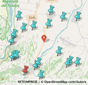Mappa Via Europa, 29020 Vigolzone PC, Italia (5.4675)