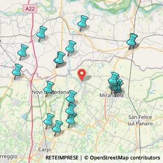 Mappa Via G. Carducci, 41033 Concordia Sulla Secchia MO, Italia (9.359)