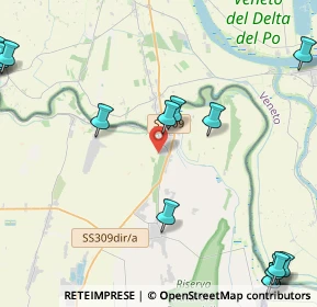 Mappa Via Rimembranze, 44026 Mesola FE, Italia (7.2555)