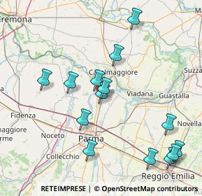 Mappa Strada Provinciale 343 Asolana, 43056 Colorno PR, Italia (17.165)