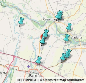 Mappa Strada Provinciale 343 Asolana, 43056 Colorno PR, Italia (7.428)