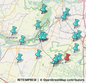 Mappa Piazza Don Teobaldo Soragna, 42016 Guastalla RE, Italia (8.8065)