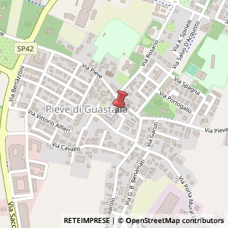 Mappa Piazza Don Teobaldo Soragna, 4, 42016 Guastalla, Reggio nell'Emilia (Emilia Romagna)