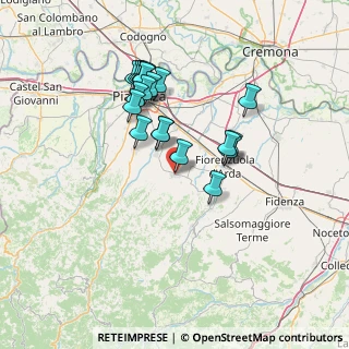 Mappa Via Galli, 29013 Carpaneto Piacentino PC, Italia (12.7175)