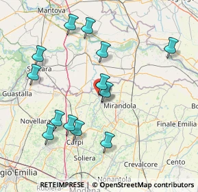 Mappa Via della Resistenza, 41033 Concordia sulla Secchia MO, Italia (15.44)