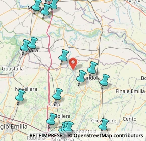 Mappa Via E. Muratori, 41033 Concordia Sulla Secchia MO, Italia (23.4305)