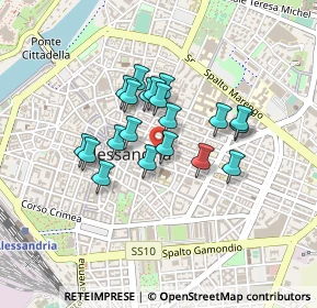 Mappa Via Cremona, 15100 Alessandria AL, Italia (0.322)