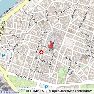 Mappa Corso Roma, 34, 15121 Alessandria, Alessandria (Piemonte)