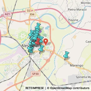 Mappa Via Boves, 15100 Alessandria AL, Italia (1.3165)