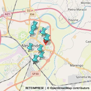 Mappa Via Boves, 15100 Alessandria AL, Italia (1.37)