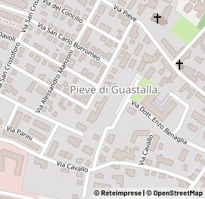 Mappa 42016 Guastalla RE, Italia (0.15385)