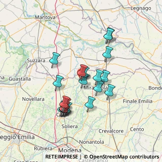 Mappa Via Buffagni, 41033 Concordia Sulla Secchia MO, Italia (12.575)