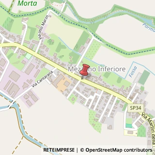 Mappa Via Martiri della Liberta', 258, 43055 Mezzani, Parma (Emilia Romagna)
