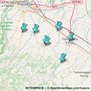 Mappa Viale Patrioti, 29013 Carpaneto Piacentino PC, Italia (6.99833)