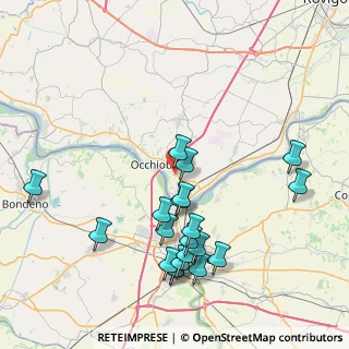 Mappa Via della Tecnica, 45030 Santa , 45030 Santa (8.6295)
