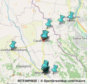 Mappa Strada Privata, 15052 Casalnoceto AL, Italia (2.181)