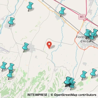 Mappa Località Caminata di Ciriano, 29013 Fiorenzuola D'arda PC, Italia (7.586)