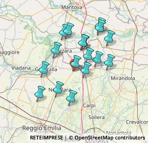 Mappa Viale F. S. Bianchi, 42046 Reggiolo RE, Italia (12.24529)