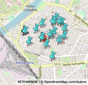 Mappa Corso Roma, 15100 Alessandria AL, Italia (0.353)