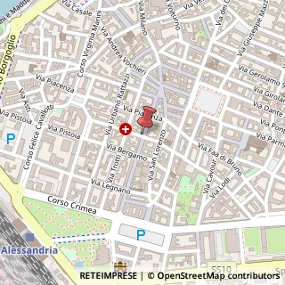 Mappa Corso Roma, 42, 15121 Alessandria, Alessandria (Piemonte)