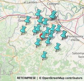 Mappa Via Don P. Luigi Veneziani, 29029 Rivergaro PC, Italia (10.9715)