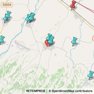 Mappa Via Saragat, 29013 Carpaneto piacentino PC, Italia (5.63083)