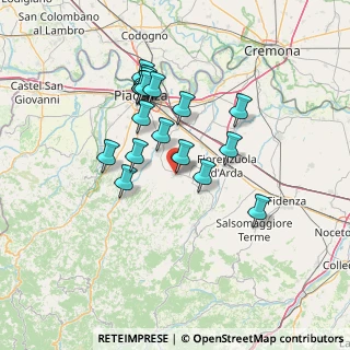 Mappa Via Anna Magnani, 29013 Carpaneto piacentino PC, Italia (12.36389)