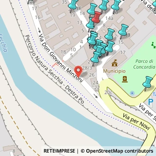Mappa Piazza Repubblica, 41033 Concordia Sulla Secchia MO, Italia (0.11)