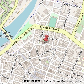 Mappa Piazza San Maria di Castello, 6, 15121 Alessandria, Alessandria (Piemonte)
