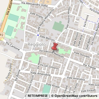 Mappa Via Giacomo Matteotti, 39, 42046 Reggiolo, Reggio nell'Emilia (Emilia Romagna)