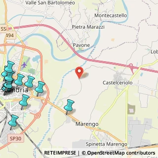 Mappa Via Dessaix, 15040 Pietra Marazzi AL, Italia (3.738)