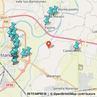 Mappa Via Dessaix, 15040 Pietra Marazzi AL, Italia (3.0695)