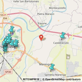 Mappa Via Dessaix, 15040 Pietra Marazzi AL, Italia (3.51667)