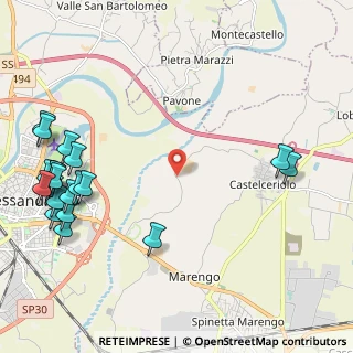 Mappa Via Dessaix, 15040 Pietra Marazzi AL, Italia (3.014)