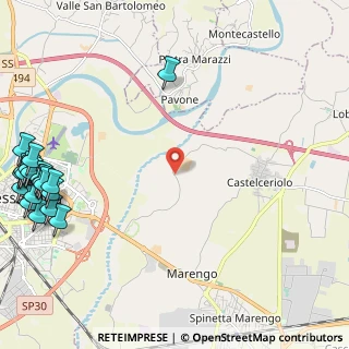Mappa Via Dessaix, 15040 Pietra Marazzi AL, Italia (3.567)