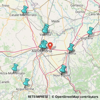 Mappa Via Don Paolo Toselli, 15122 Alessandria AL, Italia (17.36308)