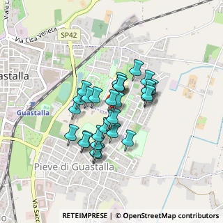 Mappa Via Salvador Allende, 42016 Guastalla RE, Italia (0.30667)