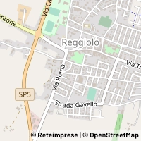 Mapa Reggiolo