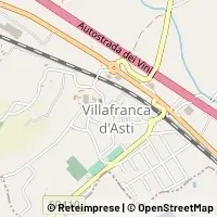 Kartta Villafranca d'Asti