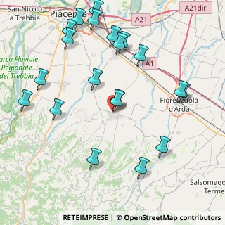 Mappa Via Bricchi, 29013 Carpaneto Piacentino PC, Italia (9.65)