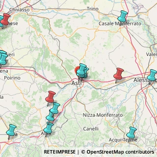 Mappa Via Fratelli Cervi, 14100 Asti AT, Italia (25.80647)