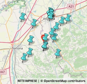 Mappa SP 99, 15052 Casalnoceto AL (6.8635)