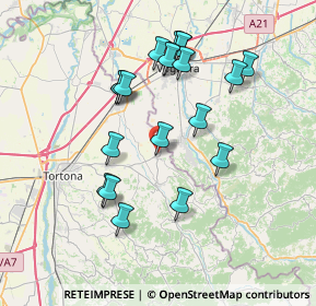 Mappa SP 99, 15052 Casalnoceto AL (7.13)