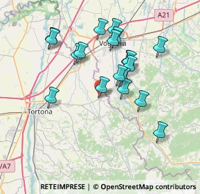 Mappa Via Alfredo Gerolo, 15052 Casalnoceto AL, Italia (6.83579)