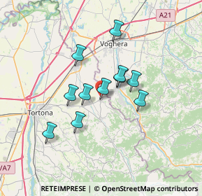 Mappa SP 99, 15052 Casalnoceto AL (5.32)