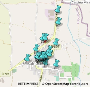 Mappa Via Alfredo Gerolo, 15052 Casalnoceto AL, Italia (0.4037)