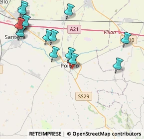 Mappa Via Baldassare Brossa, 10046 Poirino TO, Italia (5.27563)