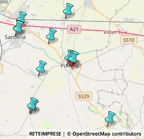 Mappa Via Baldassare Brossa, 10046 Poirino TO, Italia (4.72083)