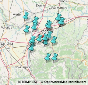 Mappa Strada Priv, 15052 Casalnoceto AL, Italia (10.7165)